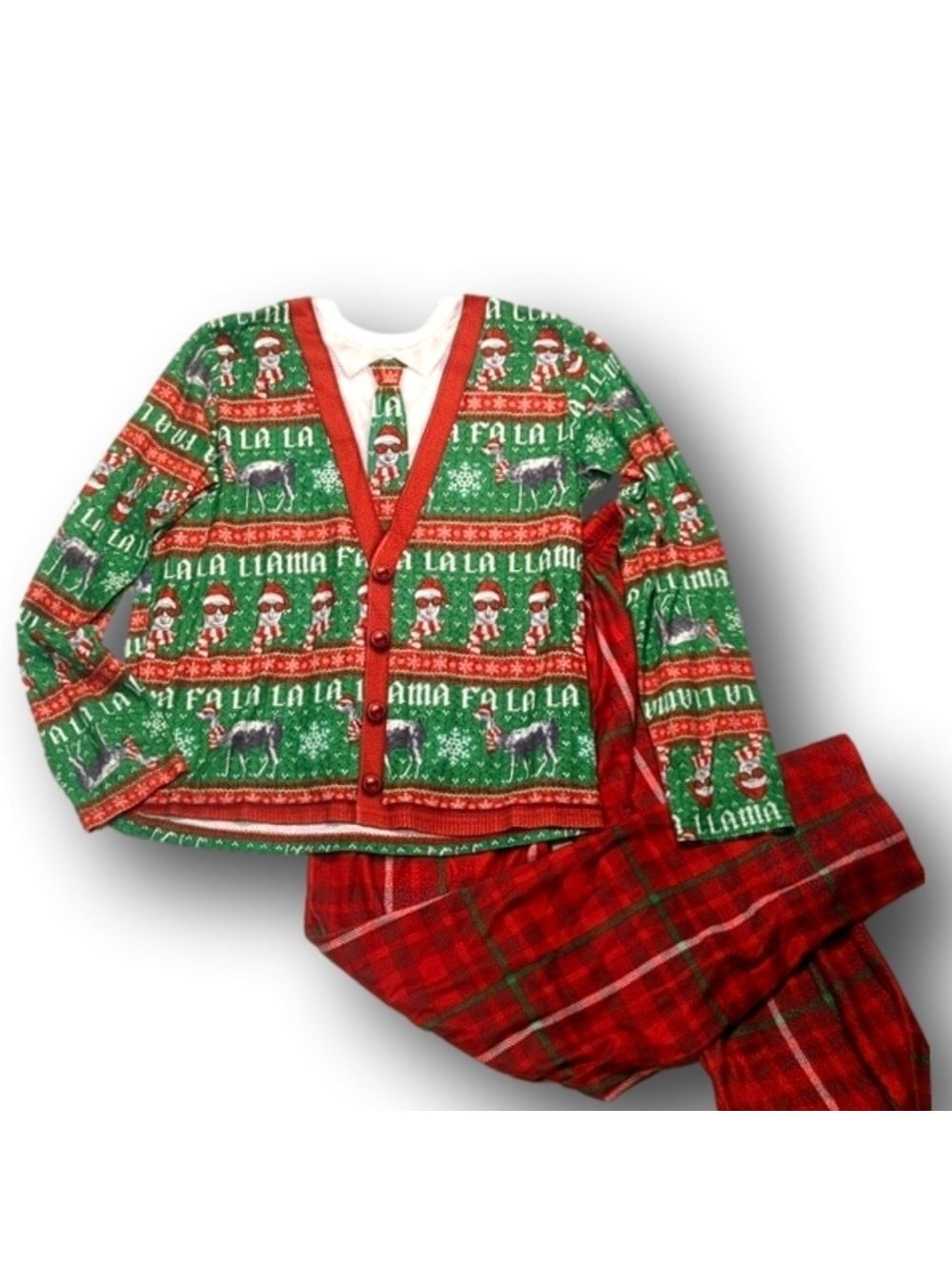 Christmas fa la la la lama Pajama set